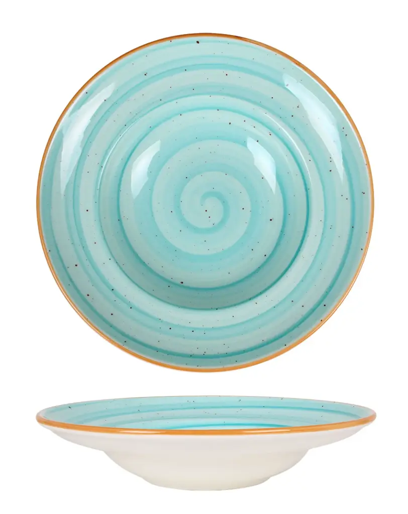 Plato pasta gourmet Aqua 27 cm