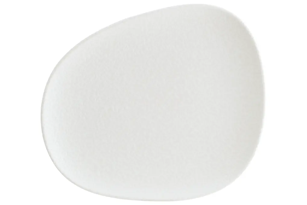 Plato llano Tango Atelier porcelana 33x27 cm
