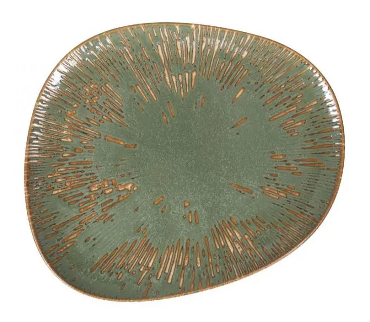 Plato Llano Tango Barroco Ii  33X27 Cm.              