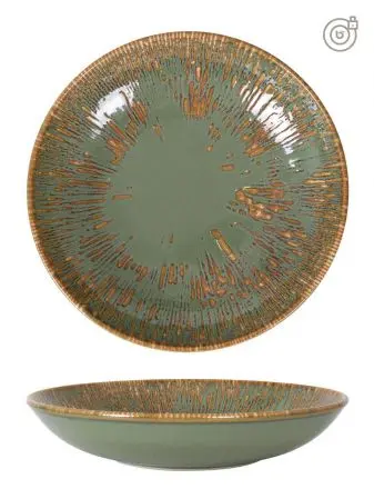 Plato Hondo Gourmet Barroco Ii  23X4 Cm.            
