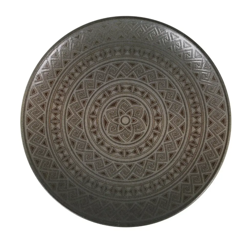 Plato llano gourmet Damasquino 27 cm