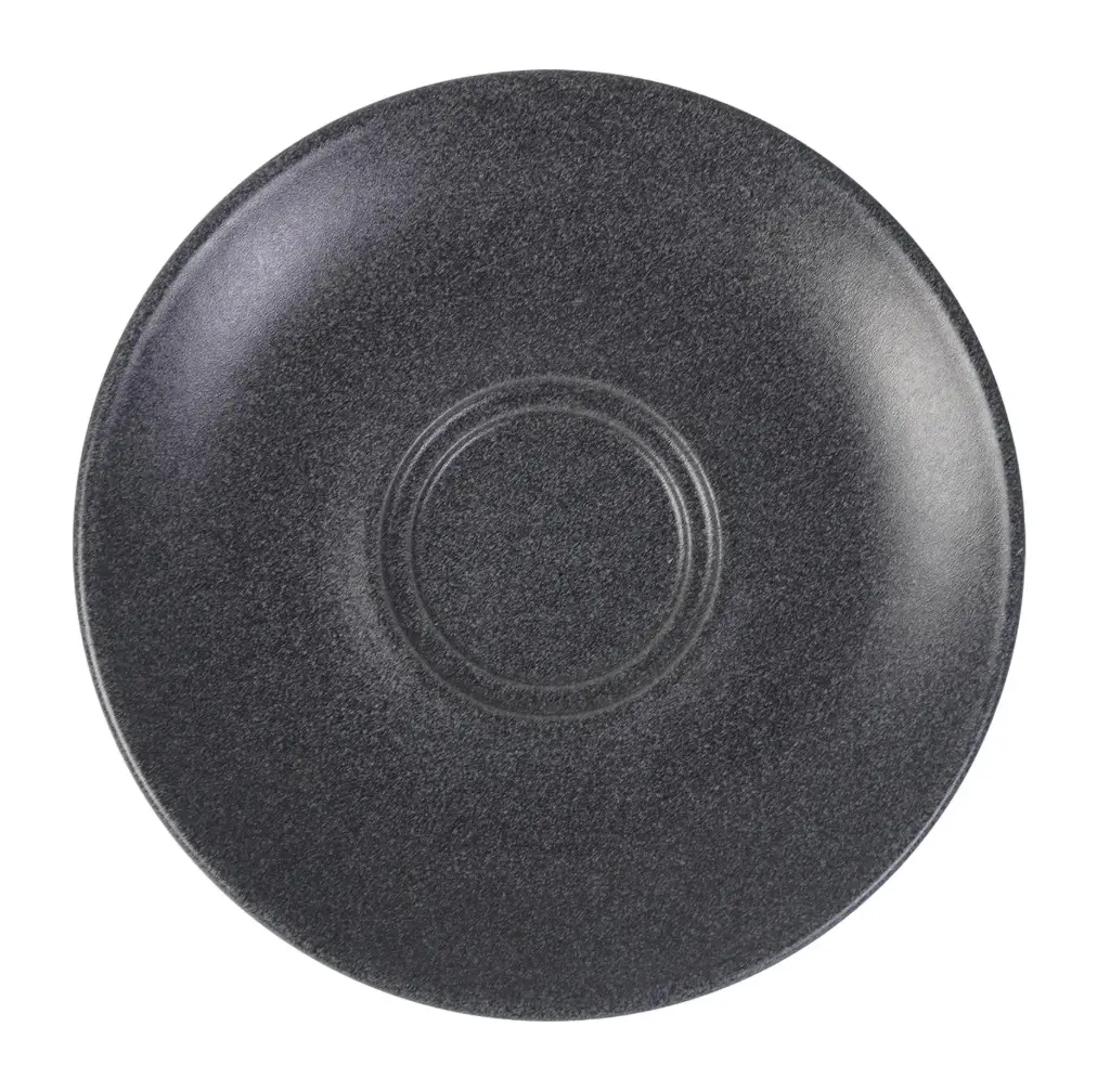 Plato Cafe C/Leche Graphite Ø16Cml