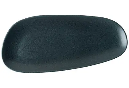 Fuente Tango Graphite Porcelana 36X17 Cm.                                                                      