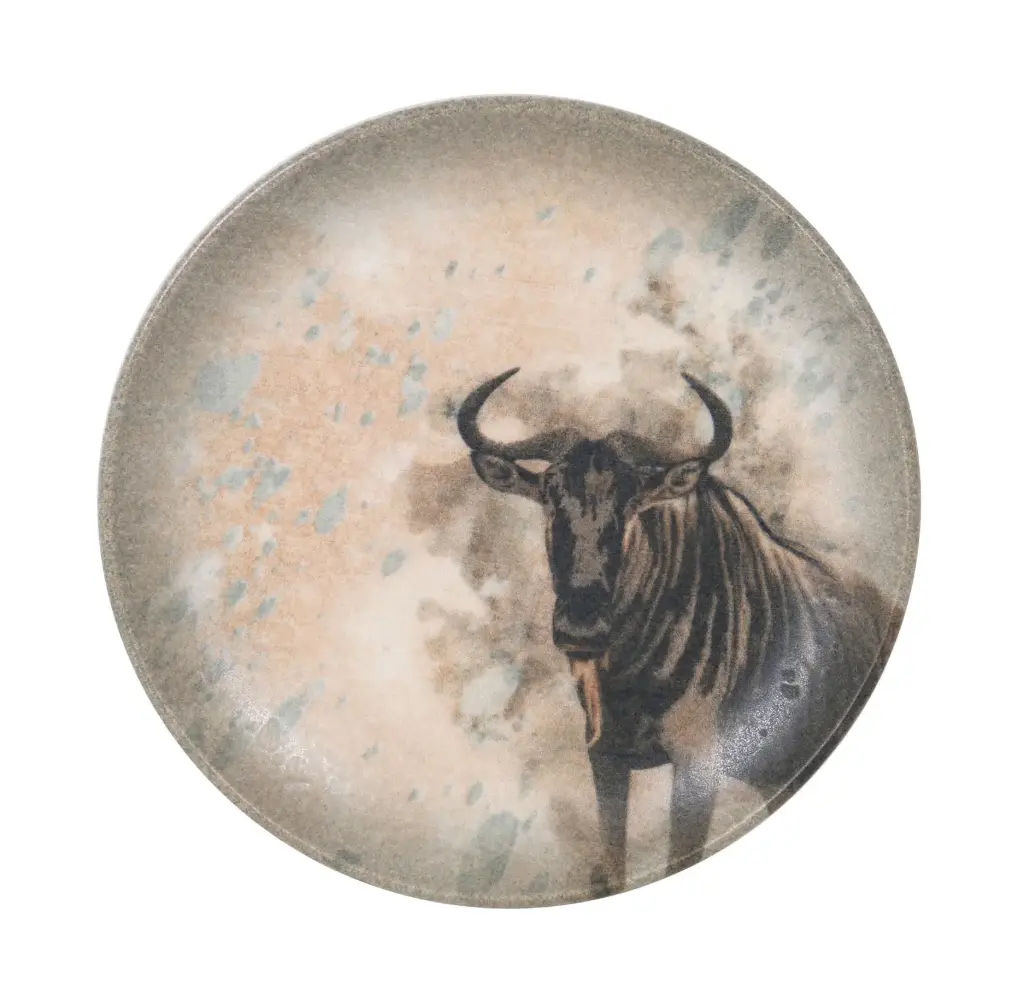 Plato Pan Savanna Ñu 15 Cm.