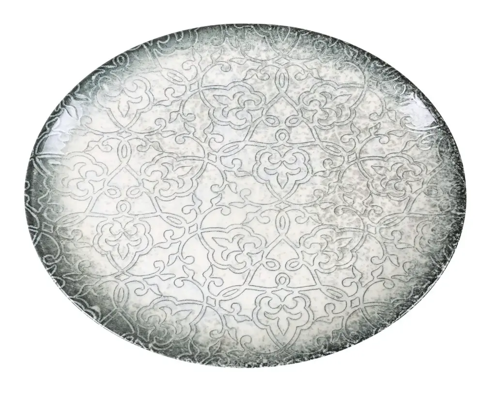 Zz26 Fuente Oval  Tequendama 36X28 Cm.