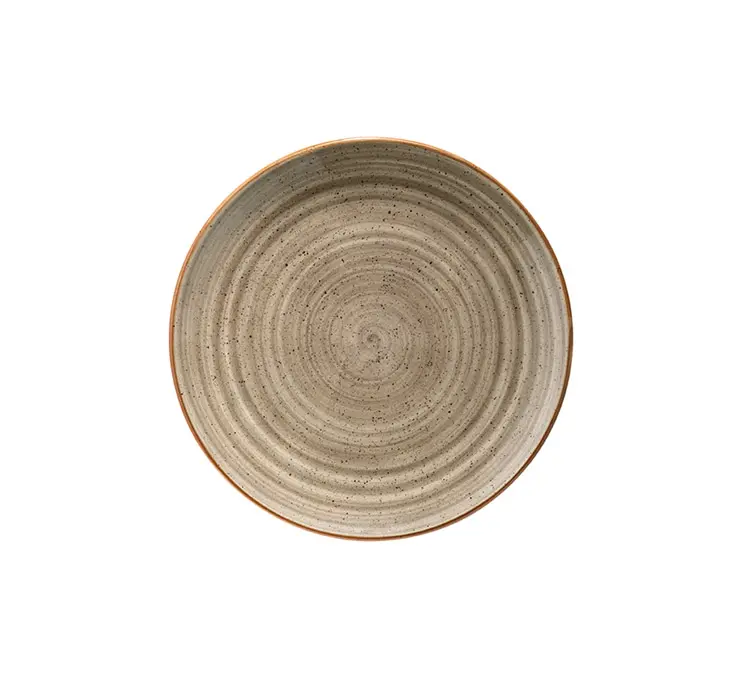 Plato Postre Gourmet Terrain  21 Cm.