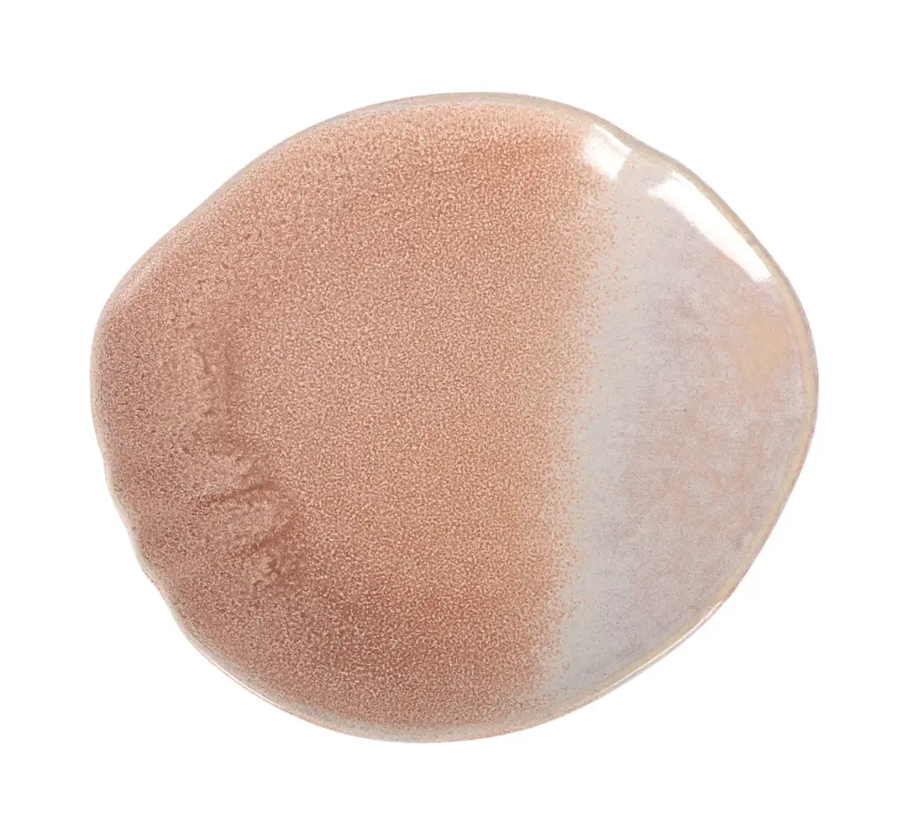 Plato postre Tone Blush 20x17,5x2 cm