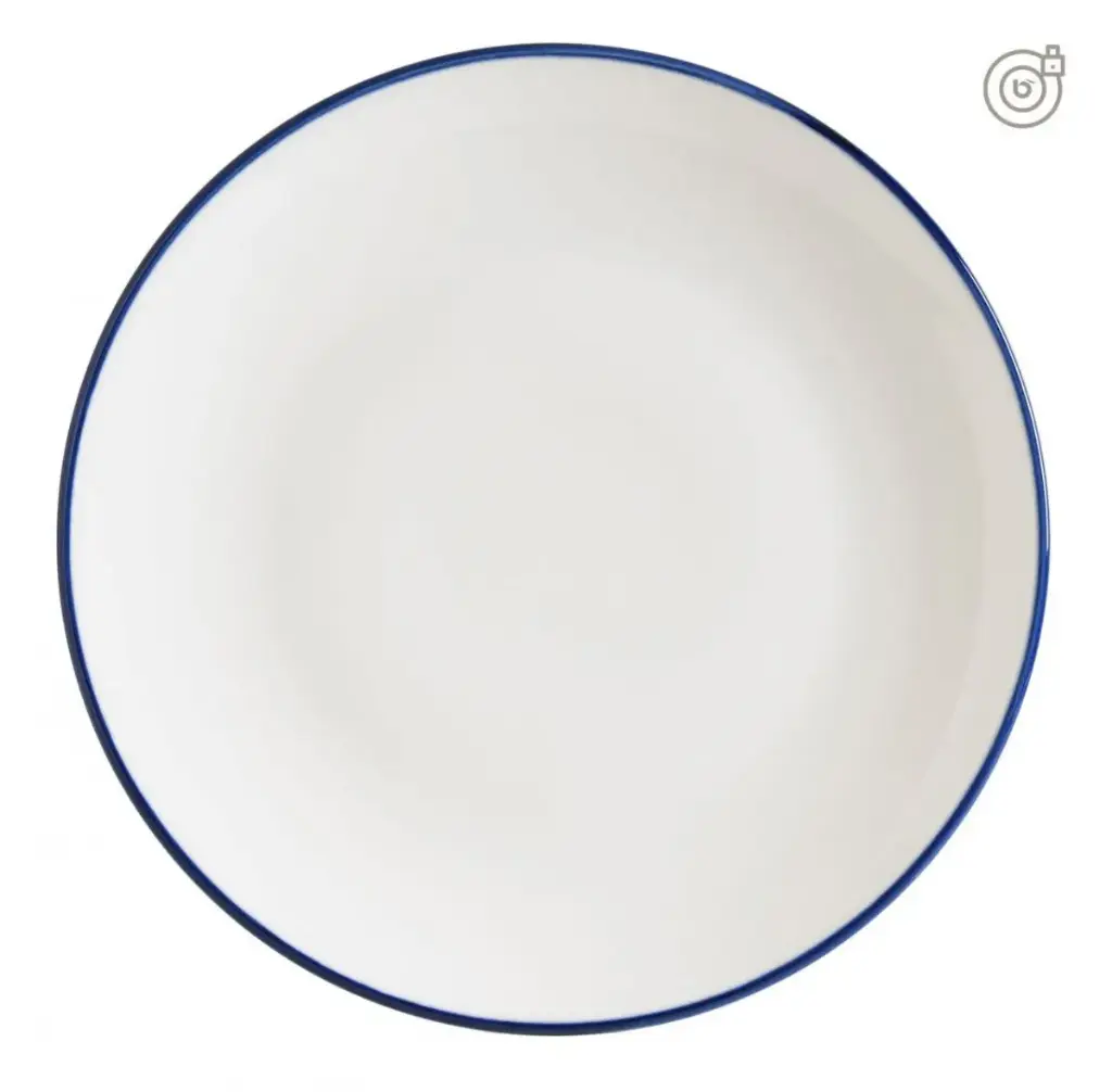 Plato pan gourmet Topacio 17x2,2 cm