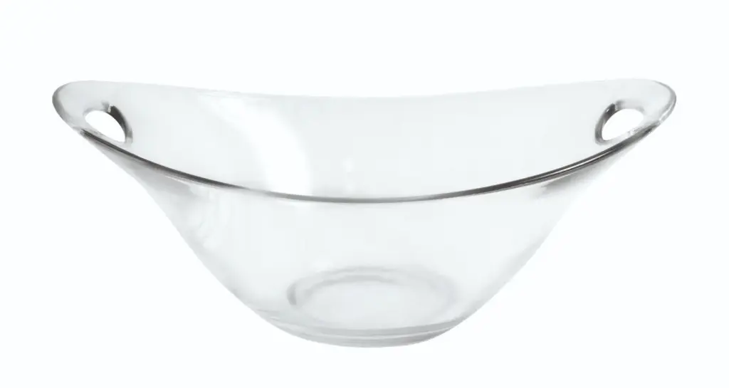 Ensaladera cristal Modi 25x25x10,5 cm