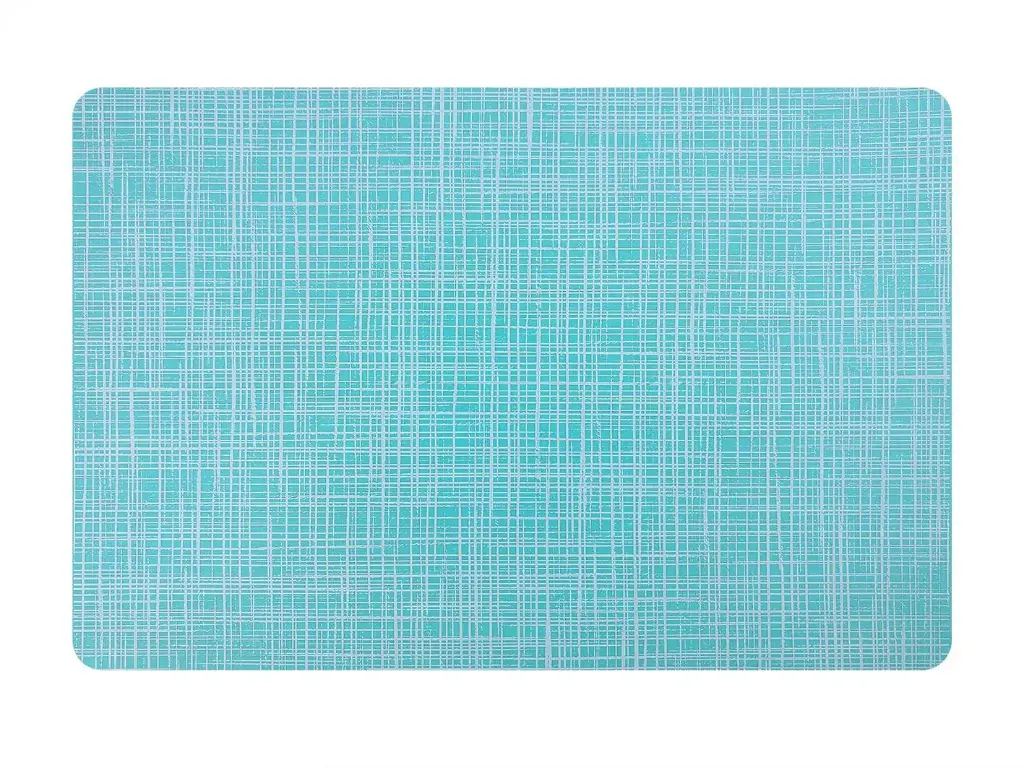 Mantel individual silicona azul 45x30 cm