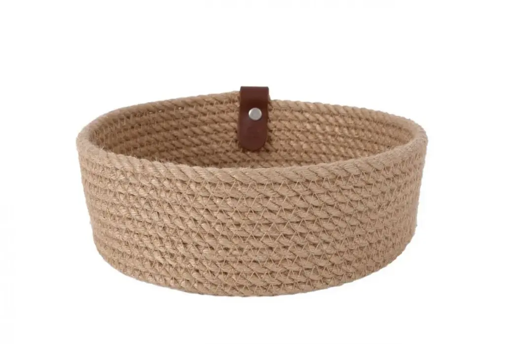 CESTA YUTE REDONDA 20X7CM VIEJO VALLE                                                               
