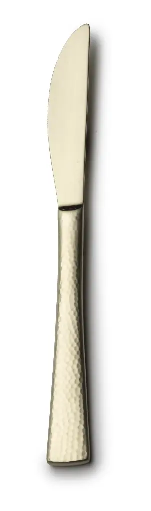 Cuchillo postre Mercury mate champagne