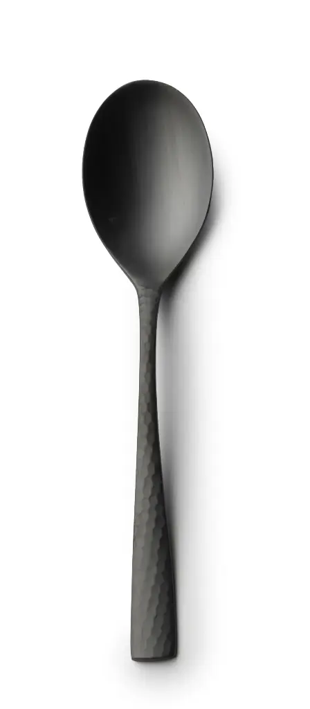Cuchara moka Mercury mate negro