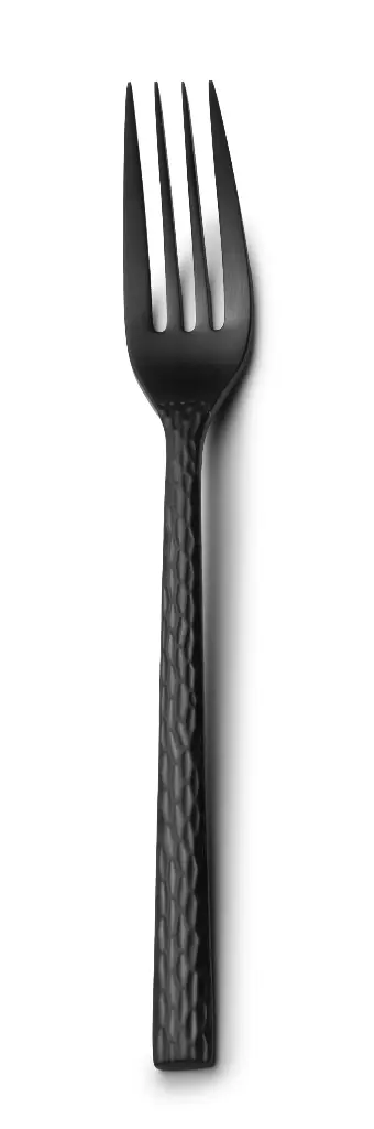 Tenedor postre Olive mate negro