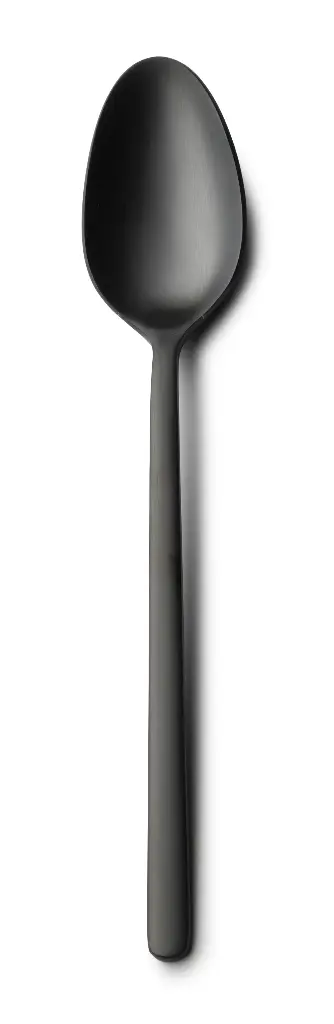 Cuchara mesa Nature mate negro