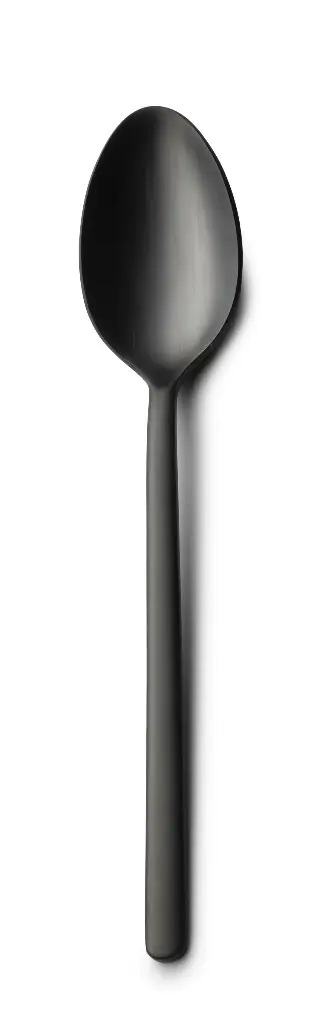 Cuchillo postre Nature mate negro