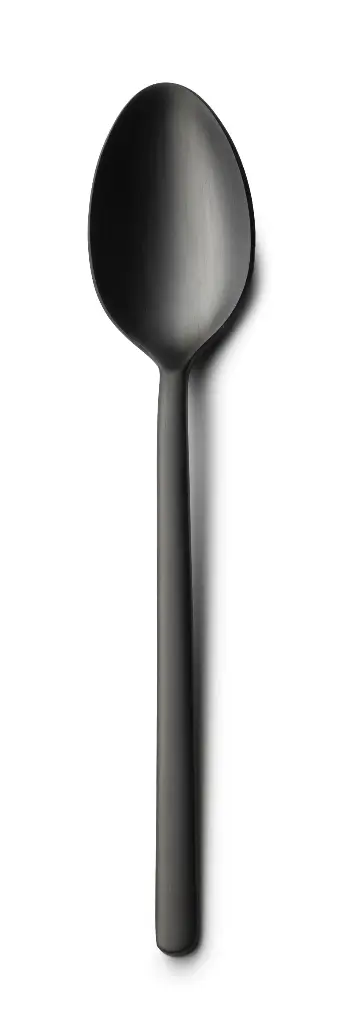 Cuchara moka Nature mate negro