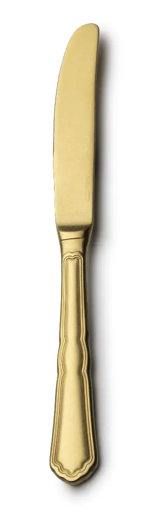 Cuchillo Postre Florencia Vintage Dorado
