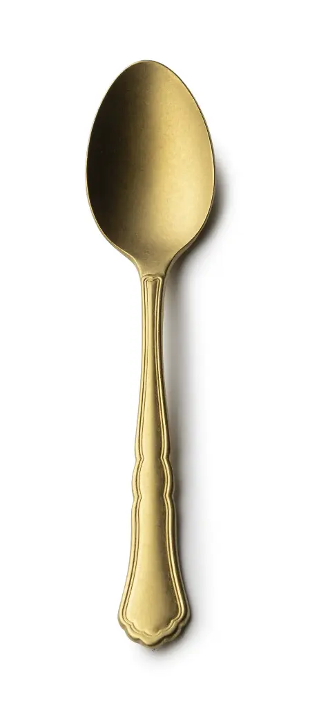Cuchara Postre Florencia Vintage Dorado