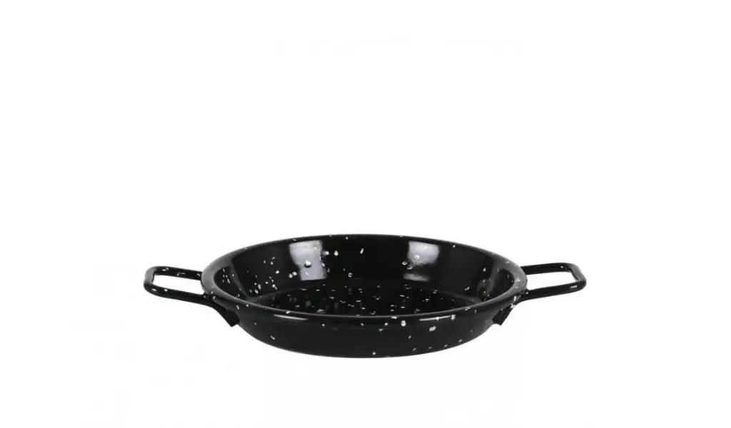 Paellera valenciana 10 cm "Jaspeada" 1 ración