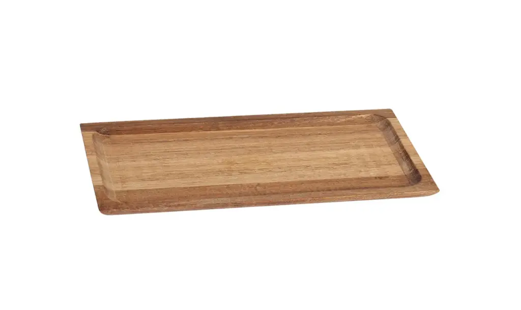 Tabla Rectangular Acacia 25X12X2 Cm.