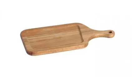 Tabla Madera Acacia C/Mango 30X14,5X1,5 Cm.