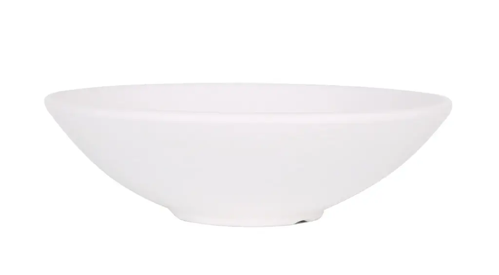 Ensaladera Korio Arizona melamina blanca 17,5 cm