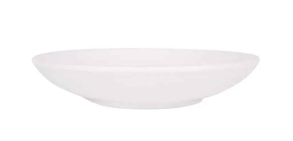 Plato hondo Korio Arizona melamina blanco 23 cm