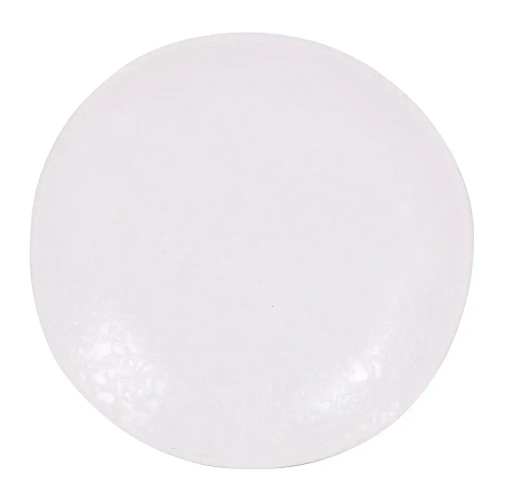 Plato pan Strega Arizona melamina blanco 15 cm