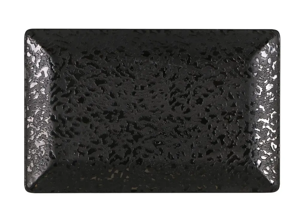 Fuente Ming III melamina Arizona negra 20x13 cm