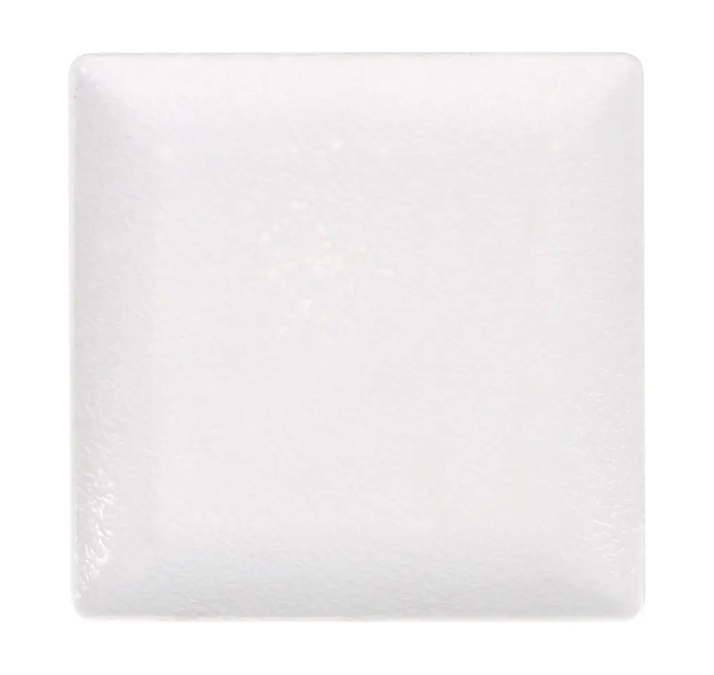 Plato llano Ming III melamina Arizona blanco 24x24 cm