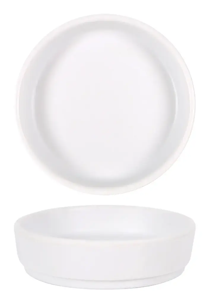 Bol Basic melamina blanco 8,5x7,5 cm