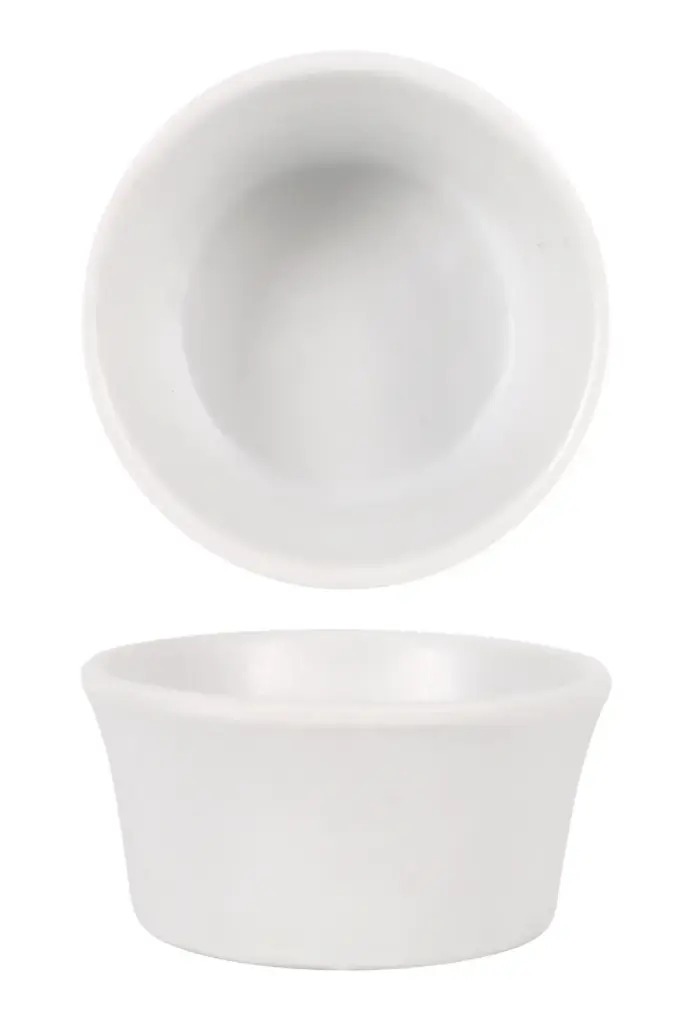 Ramequin Basic melamina blanco 5,7x3 cm