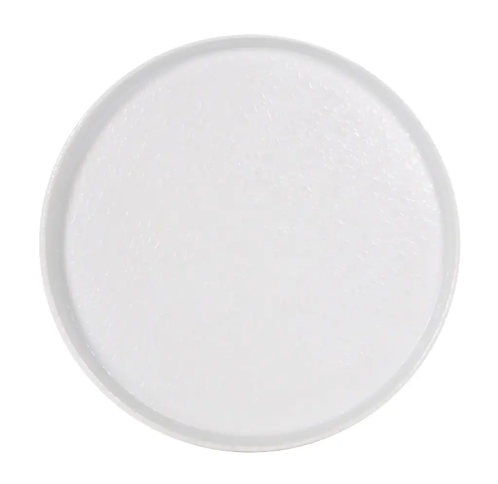 Plato postre melamina Caracalla II blanco 21,5 cm