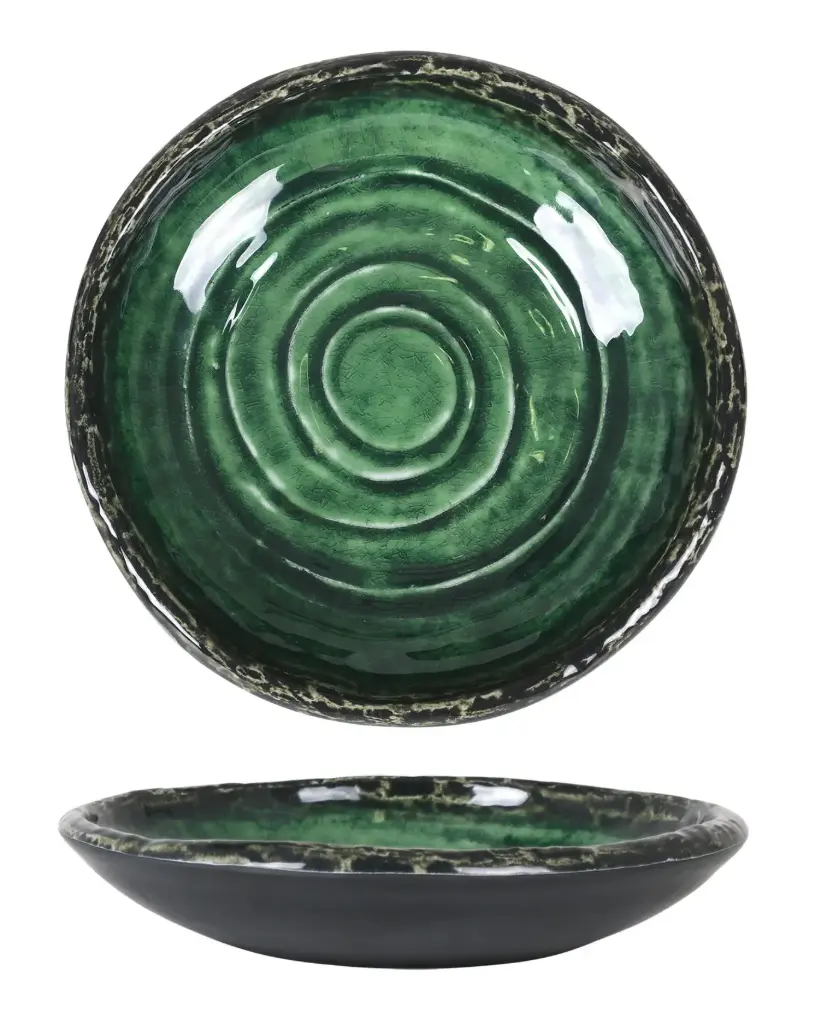 Fuente redonda melamina Isora 22x5 cm