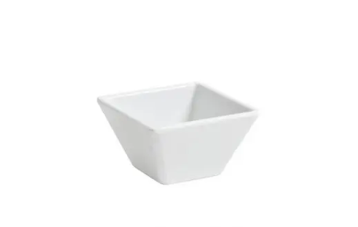 Bol Ming blanco melamina 8x8x4,5 cm
