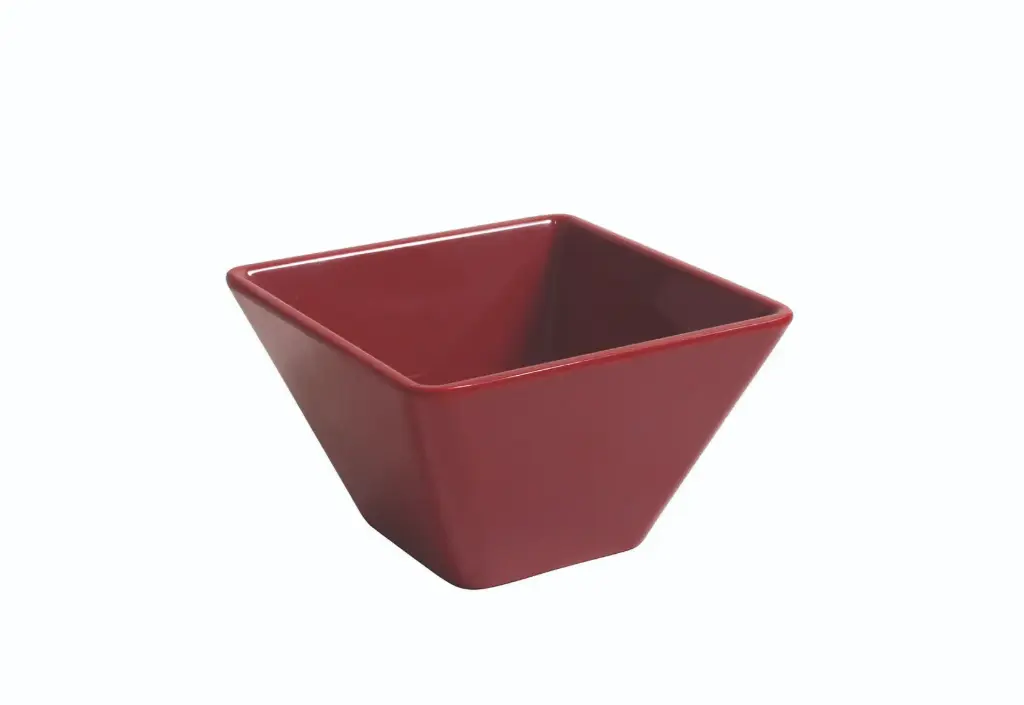 Bol Ming Rojo Melamina 10X10X6 Cm.