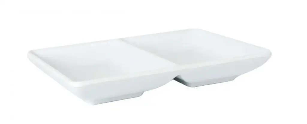 Bowl doble Arizona 16x12x2,5 cm