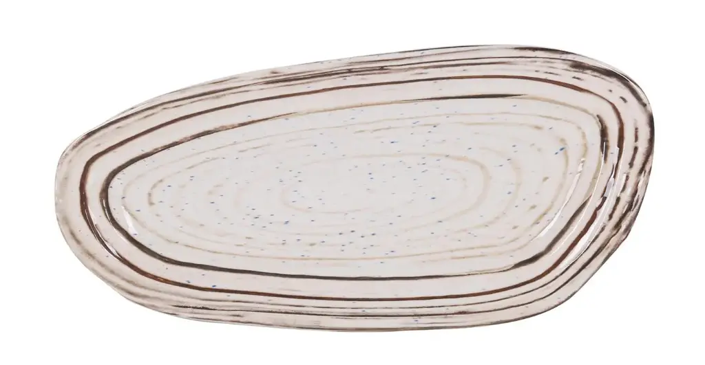 Fuente rectangular Antigo Tivoli melamina 36x17x2,5 cm