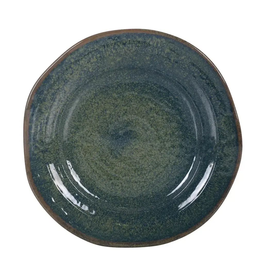 Plato Llano Moss Tivoli Melamina 23 Cm.