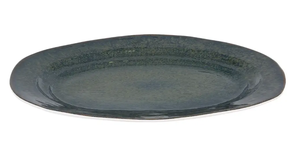 Fuente oval Moss Tivoli melamina 46x29x5 cm