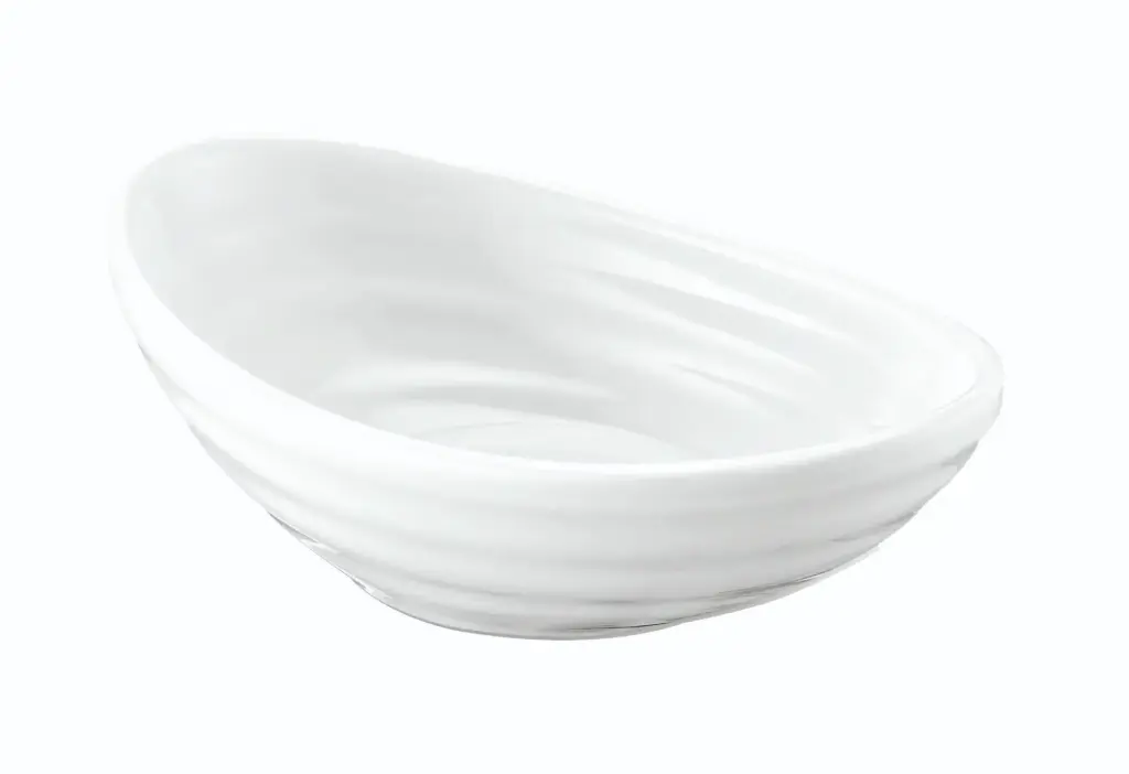 Bol Gondola blanco melamina 10,5x6,3x3,3 cm / 7 cl