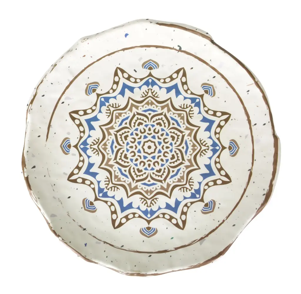 Plato llano melamina Shamiana 28x3,5 cm