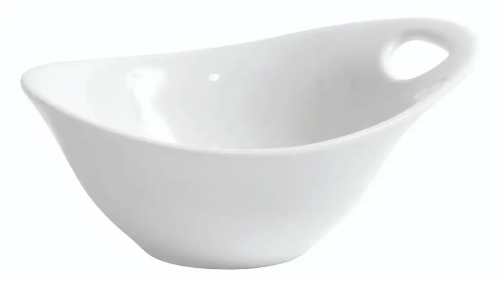 Bol Perpignan porcelana blanco 12x10x5,5 cm / 14 cl