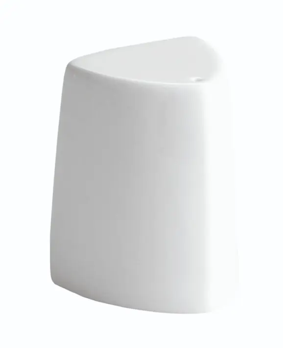 Pimentero porcelana triangular 4x6,5 cm