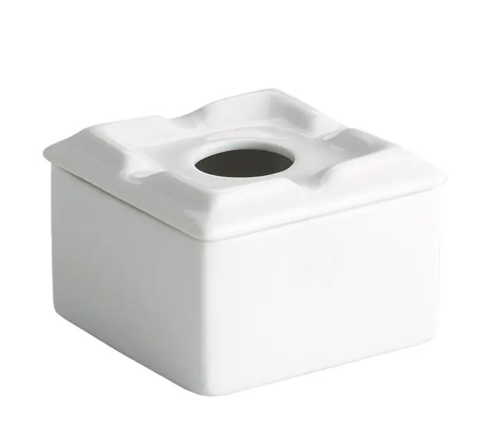 Cenicero agua Ming porcelana 7x7x5 cm
