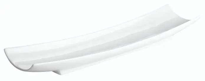 Fuente rectangular Dong porcelana 36,5x9,5x3,5 cm
