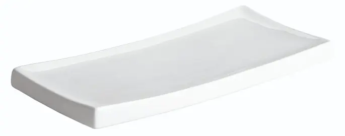 Fuente rectangular Dong 22x10,5x3 cm