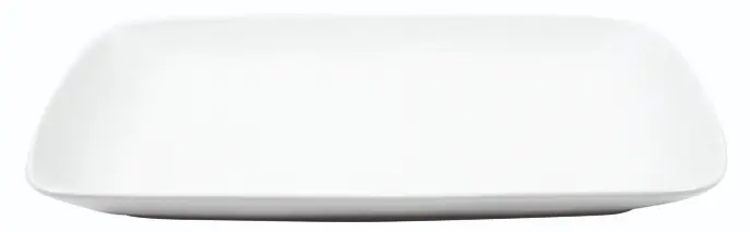 Fuente rectangular Kenia porcelana 35x25x4 cm