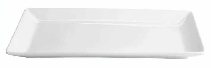 Fuente rectangular Kenia porcelana 45,7x28x3,3 cm